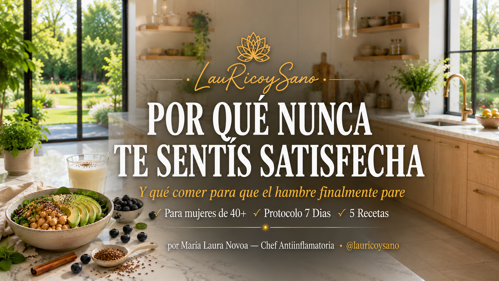 Por Qué Nunca te Sentís Satisfecha — Qué Comer para que el Hambre Finalmente Pare Después de los 40